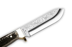 Bora 407 B Büyük Yüzme Gravürlü Bıçak