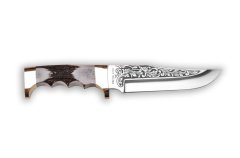 Bora 404 B Fighter Gravürlü Bıçak