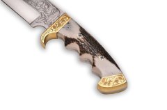 Bora 509 B Black Bear Gravürlü Bıçak