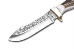 Bora 412 B Safari Gravürlü Bıçak