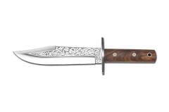 Bora 502 C Paladin Ceviz Saplı Gravürlü Bıçak
