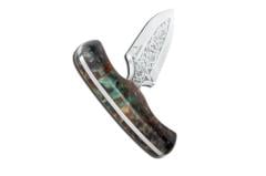 Bora Push Dagger Stabilize Saplı Gravürlü Bıçak