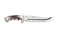 Bora 509 B Black Bear Gravürlü Bıçak