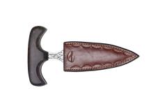 Bora Push Dagger Stabilize Saplı Gravürlü Bıçak