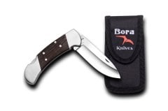 Bora 205 WP Büyük Boy Yuvarlak Uçlu Wenge Saplı Çakı