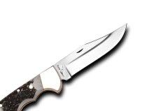 Bora 211 BG Ergonomik Boynuz Saplı Çakı