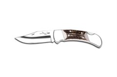 Bora 206 BPA Büyük Boy Geyik Boynuzu Saplı Çakı